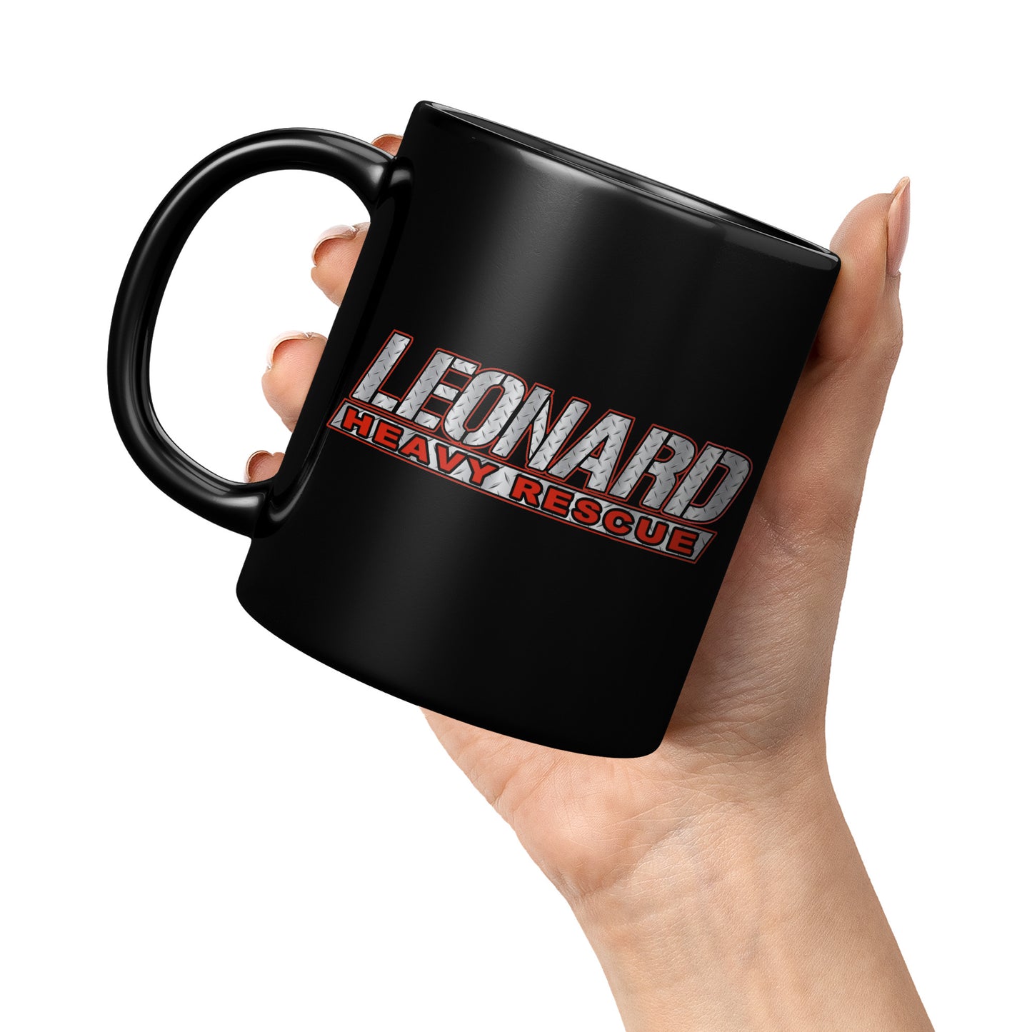 11oz Black Mug